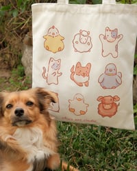 Image 2 of Farm Animal Starter Pack Tote Bag