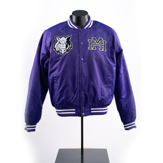 Image of Purple HM Sport Jacket w/ Black Hat