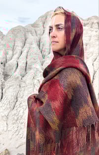 Image 1 of Scarlet and Charcoal Alpaca 