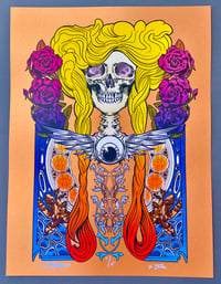 Image 2 of The Harvest Queen Standard Silkscreen on Metallic