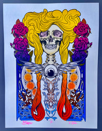 Image 4 of The Harvest Queen Standard Silkscreen on Metallic