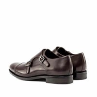 Image 2 of Dark Brown Calf Double Monkstrap