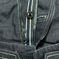 Image 4 of Marithé + François Girbaud Selvedge Denim Fisherman's Jacket - Size XL (2000s)
