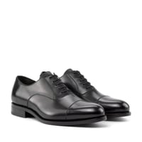Image 1 of Black Calf Captoe Oxford