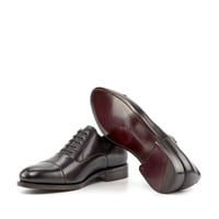 Image 3 of Black Calf Captoe Oxford