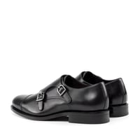 Image 2 of Black Calf Double Monkstrap