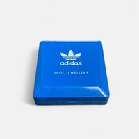 Image 5 of Adidas Shoe Jewellery Nameplate Lace Charms - Goldtone (2000s)