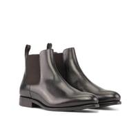Image 1 of Black Calf Chelsea Boot
