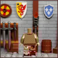 Image 3 of Gambeson - Red & White