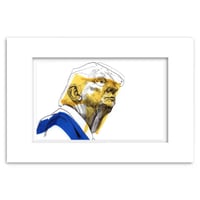 Image 2 of Donald Trump | 4x6 | Original Marker & Ink Drawing (47 Series)