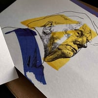 Image 4 of Donald Trump | 4x6 | Original Marker & Ink Drawing (47 Series II)