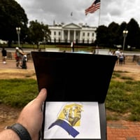 Image 5 of Donald Trump | 4x6 | Original Marker & Ink Drawing (47 Series III)