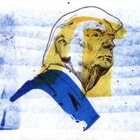 Image 1 of Donald Trump | 4x6 | Original Marker & Ink Drawing (47 Series IV)