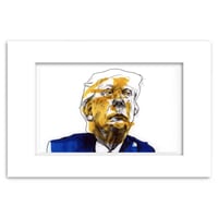 Image 2 of Donald Trump | 4x6 | Original Marker & Ink Drawing (47 Series V)