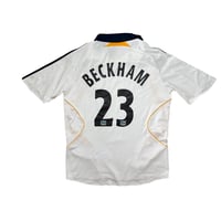 Image 2 of LA Galaxy Home Shirt 2007 (L) Beckham 23