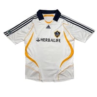 Image 1 of LA Galaxy Home Shirt 2007 (L) Beckham 23