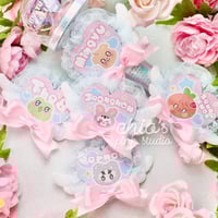 Image 4 of 💎MiniTeen/SVT Lightstick & Brooch Name Tag💖