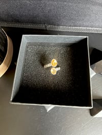 Image 2 of BAGUE ARGENT 925 CITRINE 