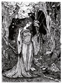 LOTR Galadriel 2 Original Artwork