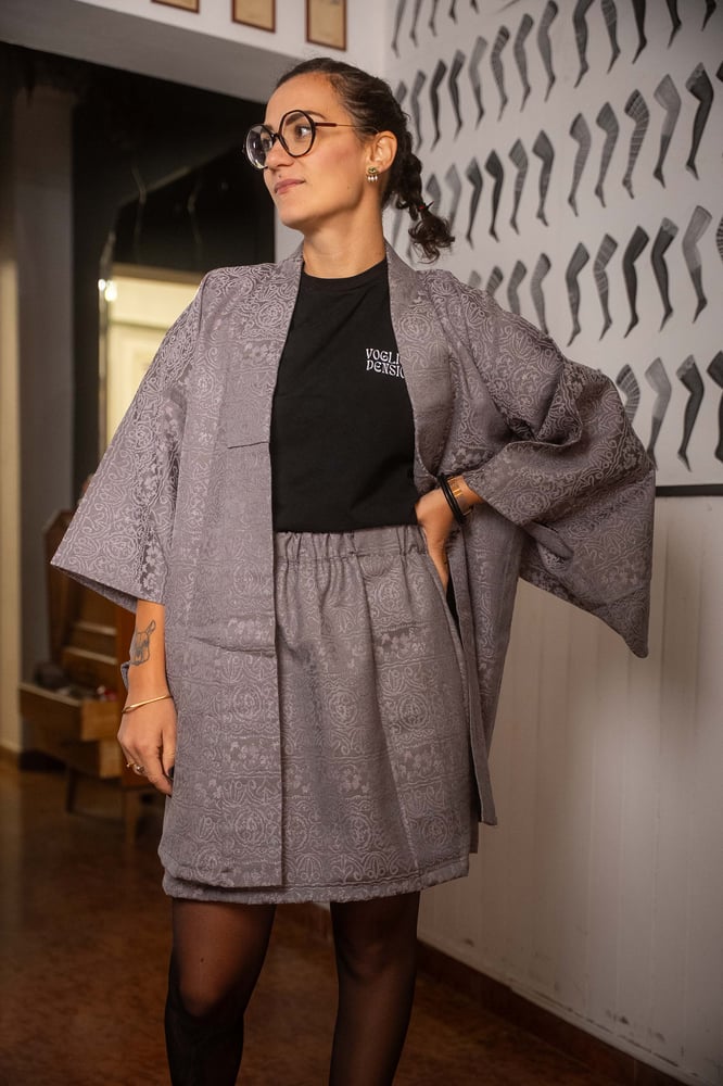 Image of Completo Kimono lilla