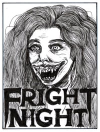 Fright Night Original Artwork