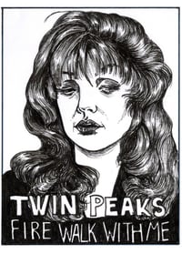 Twin Peaks Fire Walk With Me Original Artwork