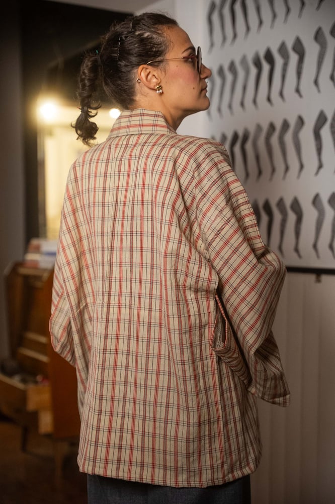 Image of Completo Kimono sabbia