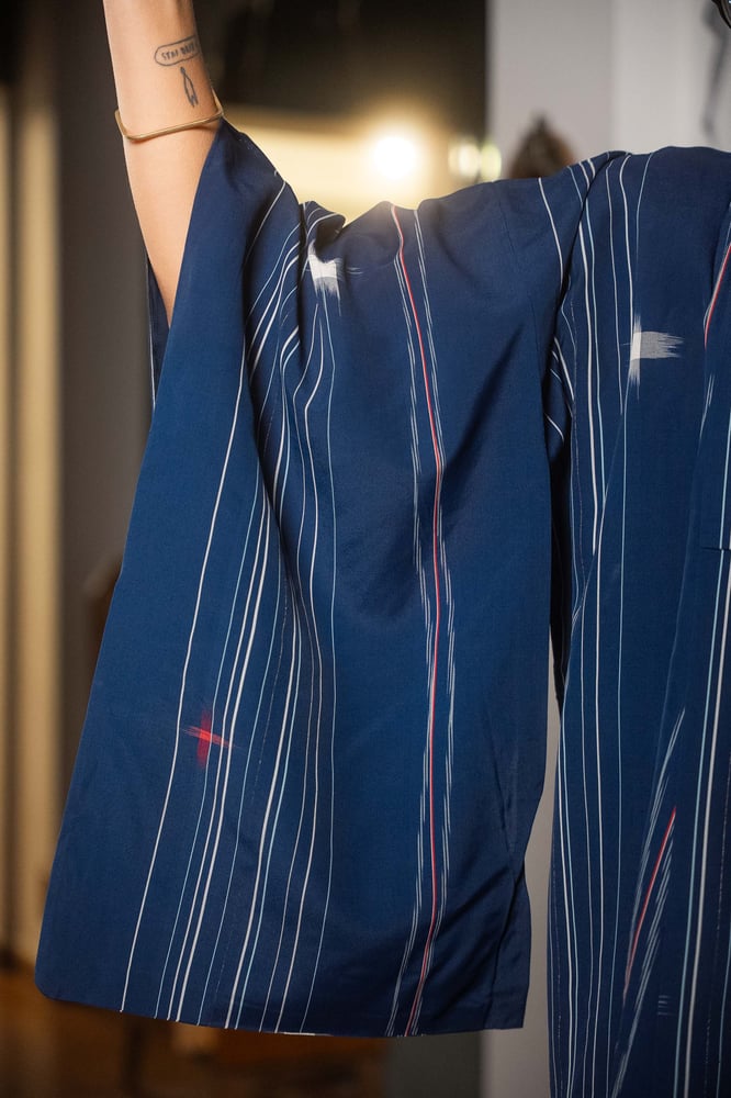 Image of Completo Kimono Blue stripes