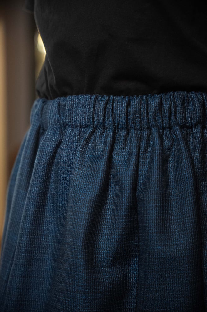 Image of Completo Kimono Blu notte