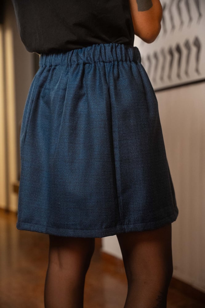 Image of Completo Kimono Blu notte