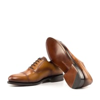 Image 3 of Cognac Captoe Oxford