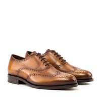 Image 1 of Cognac Calf Full Brogue