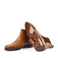 Image 3 of Cognac Calf Chelsea Boot