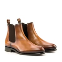 Image 1 of Cognac Calf Chelsea Boot