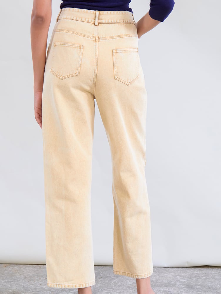 Image of Pantalón denim lavado de Skatïe