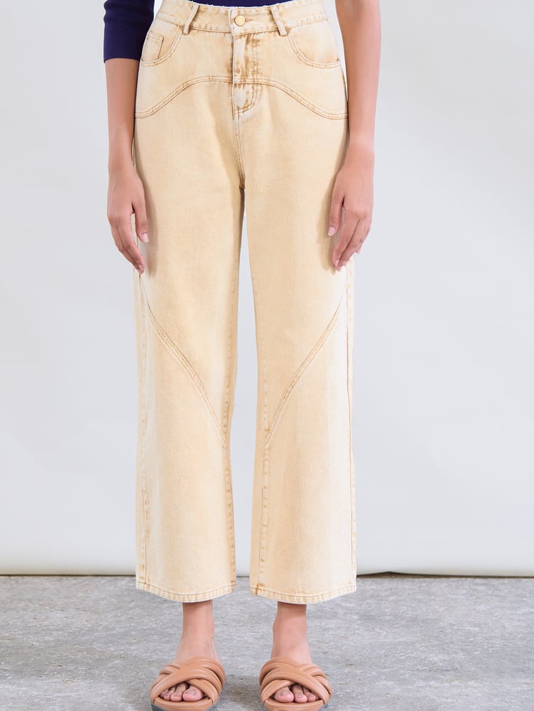 Image of Pantalón denim lavado de Skatïe
