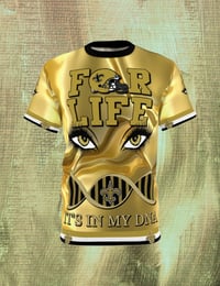 Image 1 of "Liquid Gold Saints for Life Eyes"  T-Shirt Jersey  