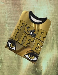 Image 3 of "Liquid Gold Saints for Life Eyes"  T-Shirt Jersey  