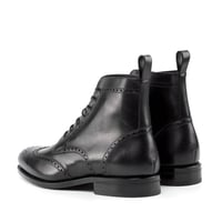 Image 2 of  Black Calf Brogue Boot