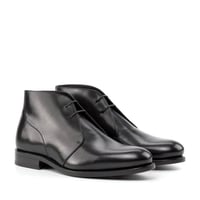 Image 1 of Black Calf Chukka Boot