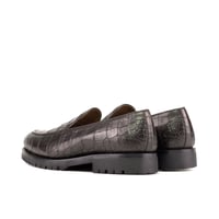 Image 2 of Dark Brown Croco Calf Loafer