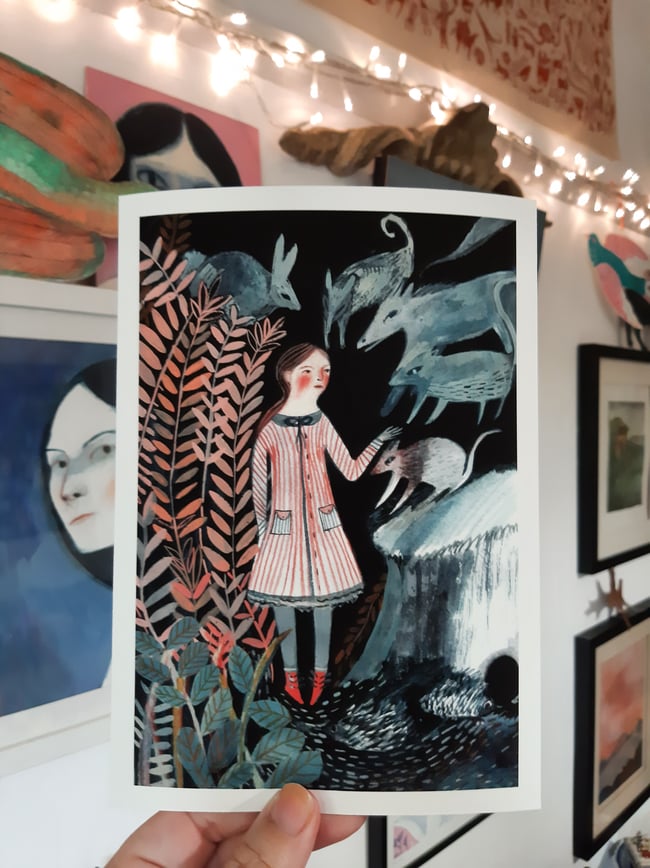 Ghost animals - Giclee print