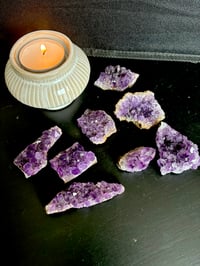 LOT DE MINI GÉODE AMETHYSTE