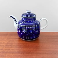 Image 1 of Vintage Arabia Finland Valencia Teapot