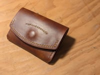 Image 1 of The BT Snap Wallet (Chestnut)