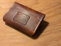 Image 3 of The BT Snap Wallet (Chestnut)