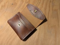 Image 4 of The BT Snap Wallet (Chestnut)