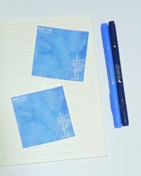 BLUE SIDE - memo pad
