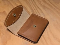 Image 2 of The BT Snap Wallet (Whiskey)