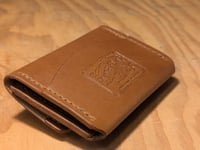 Image 4 of The BT Snap Wallet (Whiskey)